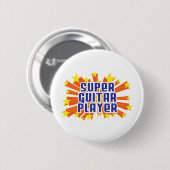 Supergitaarspeler Ronde Button 5,7 Cm (Voorkant /achterkant)