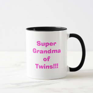 Supergrootmoeder van Twins!! Mok