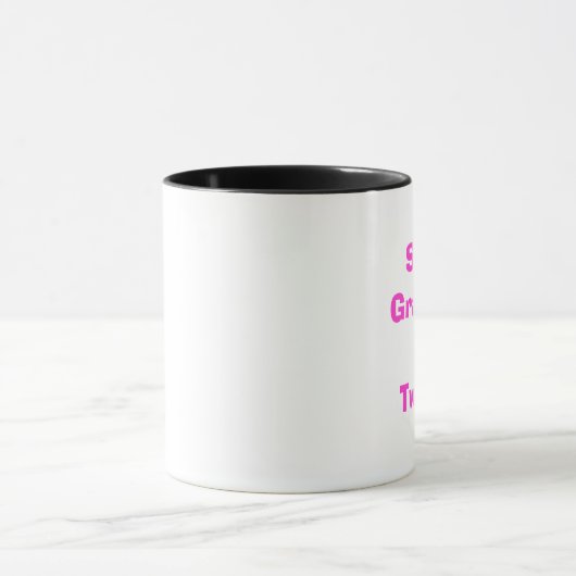 Supergrootmoeder van Twins!! Mok (Midden)