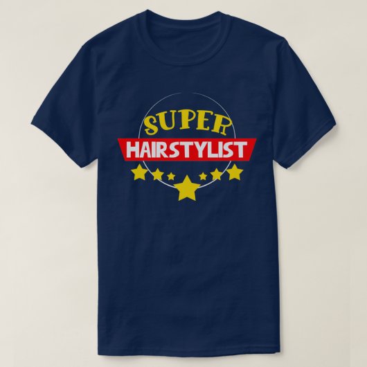 Superhaarhaar voor gezegden t-shirt (Design voorkant)