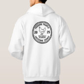 SuperHatchural BW Logo Hoodie (Achterkant)