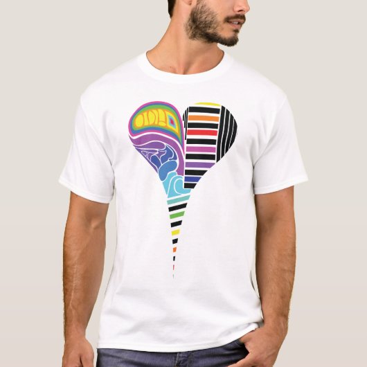 SuperHeart-Shirt T-shirt (Voorkant)