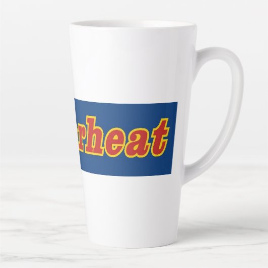 Superheat Latte Mug Latte Mok (Rechts)