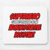 Superheld...Administratieve assistent Muismat (Voorkant)