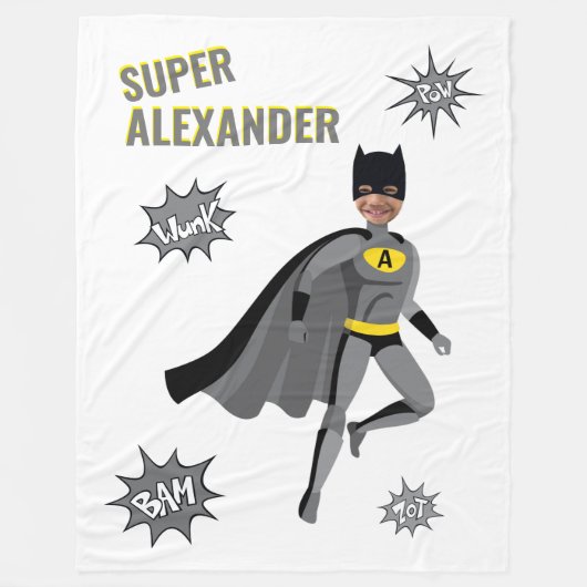 Superheld Amazing Unique Boy Fabulous Birthday Fleece Deken (Voorkant)