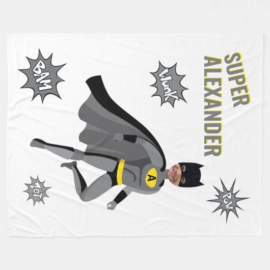 Superheld Amazing Unique Boy Fabulous Birthday Fleece Deken (Voorkant (Horizontaal))