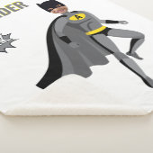 Superheld Amazing Unique Boy Fabulous Birthday Sherpa Deken (3/4)