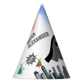 Superheld Amazing Unique Boy Fabulous Feesthoedjes (Links)