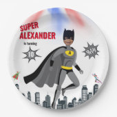 Superheld Amazing Unique Boy Fabulous Papieren Bordje (Voorkant)