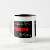 Superheld Antropoloog Mok (Voorkant links)