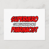 Superheld...apotheker Briefkaart (Voorkant)