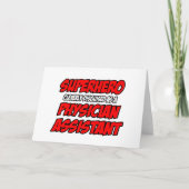 Superheld... Artsenassistent Kaart (Voorkant)