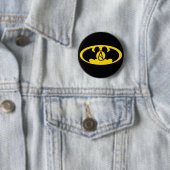 Superheld atheïstische knop ronde button 5,7 cm (In situ)