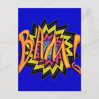 Superheld BAM! Briefkaart