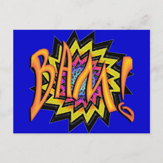 Superheld BAM! Briefkaart