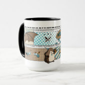 Superheld Bat Mok (Voorkant links)