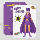 Superheld Birthday Geweldige Fab Amazing Kaart (Voorkant / Achterkant)