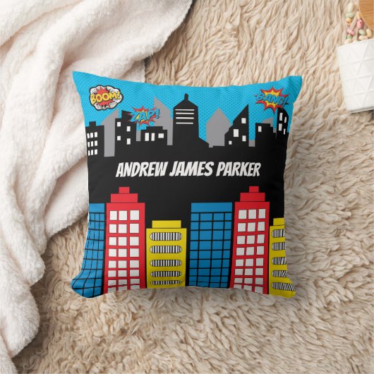 Superheld Birthday Gift Superheroes Nursery Room Kussen (Deken)