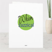 Superheld Birthday Girl Fantastic Sensational Kaart (Achterkant)