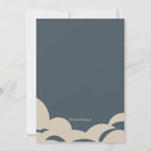 Superheld Birthday Party Invitation Kaart (Achterkant)