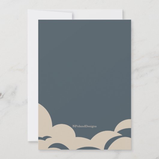 Superheld Birthday Party Invitation Kaart (Achterkant)