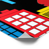 Superheld Birthday Party Welcome Poster Banner (Hoek)