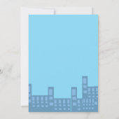 Superheld Birthday Uitnodiging voor de superjongen (Achterkant)