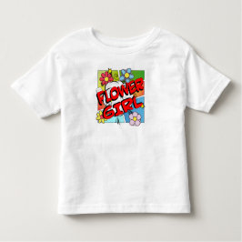 Superheld Bloemenmeisje Kinder Shirts
