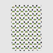 Superheld BOOM Bommen Sporten thema Plezier Golfhanddoek (Voorkant)