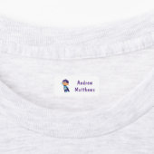 Superheld Boy Aangepaste Aangepaste Naam Kleding Labels (Aangebracht)
