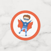 Superheld Boy Confetti (Kleine voorkant)
