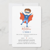 Superheld Boy Kaart (Voorkant)