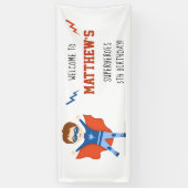 Superheld Boy Spandoek (Verticaal)