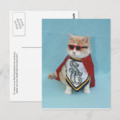 Superheld Bubba Briefkaart (Voorkant / Achterkant)