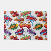 Superheld Bubble-patroon Deurmat (Voorkant)