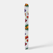 Superheld Bubble-patroon iPhone 15 Case (Linkerkant)