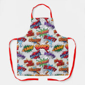 Superheld Bubble-patroon Schort (Voorkant)