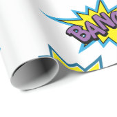 Superheld Bursts Cadeaupapier (Rol Hoek)