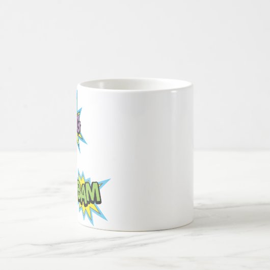 Superheld Bursts Koffiemok (Center)