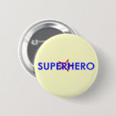 Superheld Button (Voorkant /achterkant)