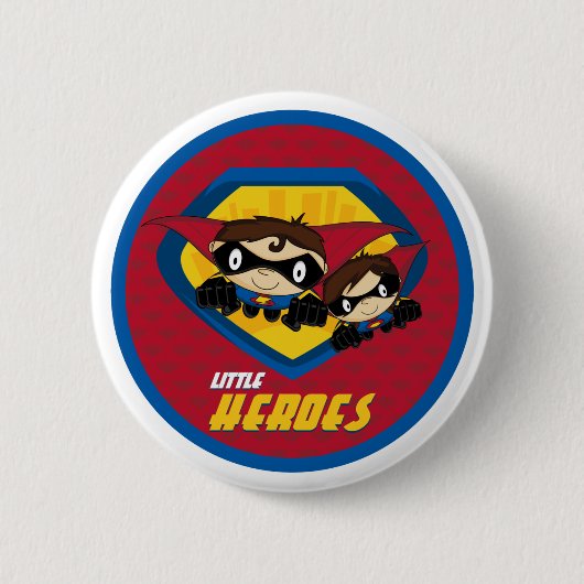 Superheld Button Badge (Voorkant)