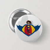 Superheld Button Badge (Voorkant /achterkant)
