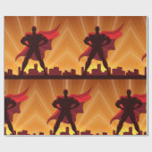 Superheld Cadeaupapier (Vlak)