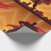 Superheld Cadeaupapier (Hoek)