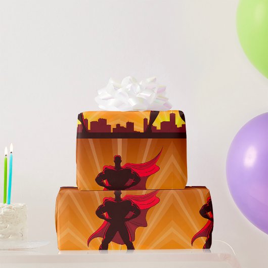 Superheld Cadeaupapier