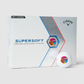 Superheld Callaway Supersoft golfballen (Verpakking)
