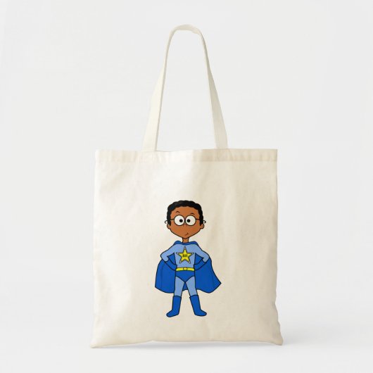 superheld canvas tas voor kinderen die een persona (Voorkant)