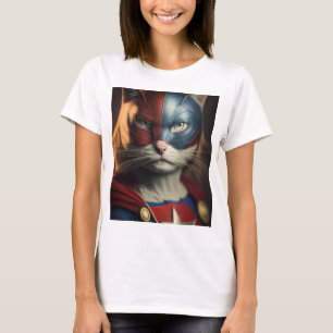 Superheld Cat T-shirt