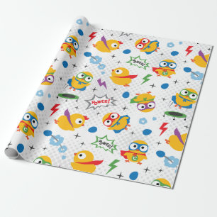 Superheld Chicken Cadeaupapier