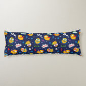 Superheld Chicken Lichaamskussen (Achterkant)